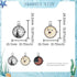 30Pcs Vintage Alloy Magic Clocks Charms Watch Pendant for DIY Keychain Earring Necklace Bracelet Steampunk Jewelry Making Supplies...