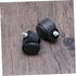 Casters 2 Pcs 2 Wheels for Office Chair Swivel Computer Chair Wheels Wheel with Screw 360 Degree Wheels Replacement Wheelchair Wheels Black PC Whe...