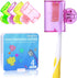 4 Pack Colorful Toothbrush Head Covers - Portable & Durable Brush Pod Cases with Protective Caps, Ideal for Travel, Camping, Bathroom, School, Eas...
