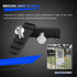 12pcs Chain Link Fences Signs Mounts Fastener Brackets Clips with Stainless Steel Bolts, for Standard Chain Link Fence Sign Mounting Support Rack,...