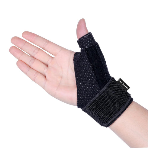 Dr.Welland Reversible Thumb & Wrist Stabilizer splint for BlackBerry Thumb, Trigger Finger, Pain Relief, Arthritis, Tendonitis, Sprained and Carpa...