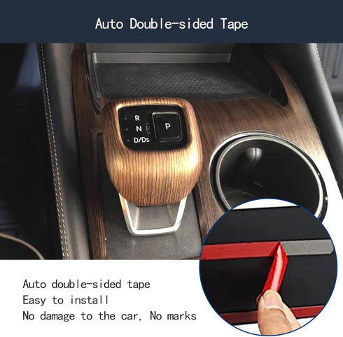 Gear Shift knob Cover Compatible with Nissan Rogue 2022 2023 Shifter Trim Transmission Decoration Car Interior Car Accessories (Not for Rogue Spor...