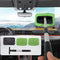 Car Glass Cleaner Wiper,Car Windshield Cleaning Tool, Microfiber Car Window Cleaner with Extendable Handle,Auto Glass Wiper Kit(Green Square)...