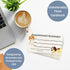 100 Grooming Appointment Reminder Cards - appointment cards for Dog Groomers, Veterinarians, Vets Offices, Pet Hospital, Cat Sitter, Kennels, and ...