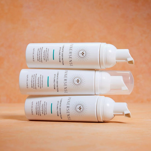 INNERSENSE Organic Beauty - Natural I Create Definition Styling Foam | Clean Haircare For Long-Lasting Curls (2.37 fl oz | 70 ml)...
