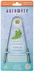 Auromere Tongue Cleaner, Ancient Oral Hygiene, Eco Friendly, Zero Waste, Stainless Steel, Eliminate Bad Breath (1 Pack)...