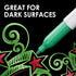 SHARPIE 39109PP Metallic Permanent Markers, Fine Point, Silver, 4 Count (Pack of 2)...