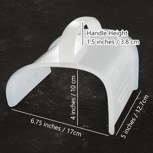 Concrete Trowel Tools for Masonry Cement Hand Plastering Plastic,Mortar Repair Margin Finish Pointing Tile Curved for Garden Corner Flooring Molds...