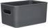 Baobab Multi-purpose Storage Basket Medium with Capacity for 5 Litres, Grey Anthracite, 18.1 x 27.2 x 13...