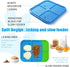 Licking Mat Slow Feeder for Dogs and Cats, Premium Lick Pad with Suction Cups for Dog Anxiety Relief, Slow Feeder Dog Bowls, Bathing, Grooming and...