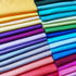 Quilting Fabric, 50 Pcs Fat Quarter Fabric Bundles 8" x 8" (20cm×20cm) Solid Colors Pure Cotton, Precut Squares Sewing Quilting Patchwork Scraps f...