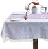 LAMINET Heavy-Duty Deluxe Crystal Clear Vinyl Tablecloth Protector 54" x 74" - Oblong...