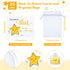 25 Sets Back to School Gifts Star Keychain Cute Plush Star Keychains You Are a Star Cards Organza Bags for School Students...