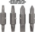 GreatNeck SD11C 11 in 1 Screwdriver and Nut Driver Set, Classic Grip Handle, Multi Tool Screwdriver Kit, Electrician Tools...