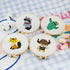 Locisne 4 Set Embroidery Stitching Kits, 6 Inch Animal Embroidery Pattern Beginner Embroidery Kit, Embroidery Materials All Contain, Craft Sewing ...