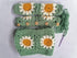 Crochet Steering Wheel Cover,Sunflower Crochet Steering Wheel Cover,Car Steering,Steering Wheel Cover for Women (C A+ 2 Belt Cover)...