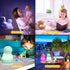 VSATEN Dinosaur Night Light for Kids, Color Changing Silicone Baby Night Light with Touch Sensor for Kids' Bedroom, USB Rechargeable LED Bedside N...