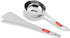 Sumeet Stainless Steel Perfect Dosa making Spoon/Ladle set of 2 Pcs (1 Turner, 1 Short Pour Ladle with Flat Base)...