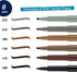 Faber-Castell Calligraphy Pitt Artist Pen Set - 6 Subtle Toned Calligraphy Pens...