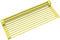 Kraus Multipurpose Workstation Sink Roll-Up Dish Drying Rack, Colander and Trivet in Yellow, KRM-11YL...