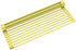 Kraus Multipurpose Workstation Sink Roll-Up Dish Drying Rack, Colander and Trivet in Yellow, KRM-11YL...