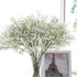 9 Pack Real Touch Artificial Baby's Breath Flowers - 21" Bendable Stems for Wedding Bouquets, Home Centerpieces & Outdoor Decor (Waterproof, Dustp...