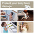 8 Pack Cabinet Door Locks for Baby Proof and Child Safety Cabinet Locks with Adhesive Childproof Door Latch Child Safety Locks for Kitchen Drawer ...