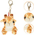 Toyvian Giraffe Keychains Plush Animals Keyring Stuffed Pet Animals Keychain Charm Handbag Pendant for Bag Purse Wallet...