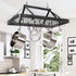 18 Pack ESFUN 4 inch Heavy Duty S Hooks Black Pan Pot Holder Rack Hooks S Shaped Hooks Hangers for Oval Ceiling Pot Rack Hanging Kitchenware Spoon...