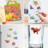 Reusable Sticker Books for Kids, Travel Removable Toddler Dinosaur Sticker Books for 3 4 5 Year Old Girls Boys Birthday Gifts Educational Learning...