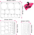 Tamaki Circle Template Circle Round Stencil Templates for Drafting for Office and School Building Formwork Drawings Templates, Large and Small Siz...