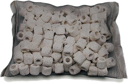 Penn-Plax Cascade Filt-a-Pack Aquarium Canister Filter Media Bag with Bio Rings – 10 Oz – 1-Pack...