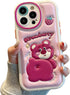 Compatible with iPhone 11Pro Max Cute Case, TPU Leather Phone Emboss Cartoon case Soft Rubber Shockproof Protective for iPhone 11 Pro Max Case Cov...