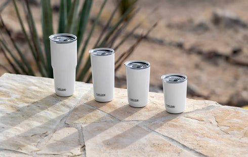 CamelBak Horizon 16oz Tumbler - Insulated Stainless Steel - Tri-Mode Lid - White...