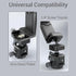 Tripod Phone Mount Holder with Sliding Cold Shoe,Universal Smartphone Mount Adapter with 1/4" Standard Screw&& Arca Swiss Quick Release Plate,Phon...