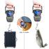 Luggage Scale, 110lb/50kg Luggage Weight Scale with Backlit LCD Display, Digital Fish Scale with Measuring Tape Portable Hanging Scale Suitcase Sc...