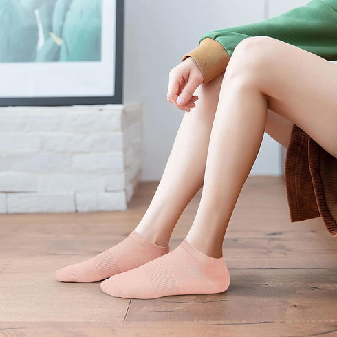 10 Pack Women's Socks Ankle Socks Low Cut Socks Soft Fit...