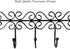 Huji Sturdy Over The Door 5 Hooks Clothes Hanger for Coats Hats Belts Organization Storage for Office or Home (1 Pack, Over The Door Hanger)...