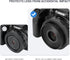 Metal Lens Hood for Canon RF 28mm f/2.8 STM Lens on Canon EOS R50 R100 Camera Replaces Canon EW-55, Compatible with 55mm Filter or Lens Cap...
