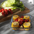 MINI- 6.5in Square Glass Baking Dish for Oven, Borosilicate Glass Casserole Dish, Glass Baking Pan for Air Fryer Oven...
