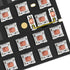 YIMAGUJRX Keyboard PCB Stabilizer Switch Teflon Film Keyboard Stabilizer Switch Pads 20Pcs, Stabilizer Steel Wire EVA Pads 12Pcs(Black...