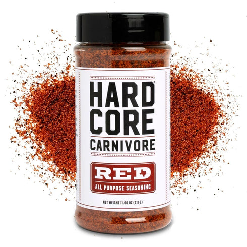 Hardcore Carnivore Red: All purpose seasoning for pork, chicken, BBQ (Large Shaker)...
