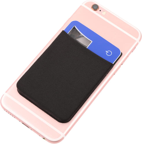Portable Card Sized Magnifiers Built-in LED Can Stick on Smart Phone Father's Mother's Gifts - 2 Packs...