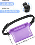 HEETA 2 Pack Waterproof Pouch, Screen Touch Sensitive Waterproof Dry Bag with Adjustable Waist Strap | Keep Your Phone and Valuables Dry | for Swi...