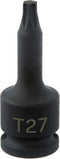 Grey Pneumatic (1127T) 3/8" Drive x T27 Internal Star Impact Driver Socket...
