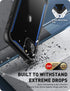 i-Blason Ares Series for iPhone 11 Pro 5.8 Inch (2019 Release), Rugged Clear Bumper Case with Built-in Screen Protector (Blue)...