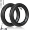 (2 Pack) 80/65-6 Inner Tube, 10x2.5 255x80 Replacement Inner Tubes, 10 Inch Thickened Pneumatic Tyres...