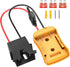 Power Wheels Adapter for Dewalt 20V Battery with Wire Harness Connector Compatible with Fisher-Price 12 Volt Power Wheels, 12AWG Wire with 40A Fus...