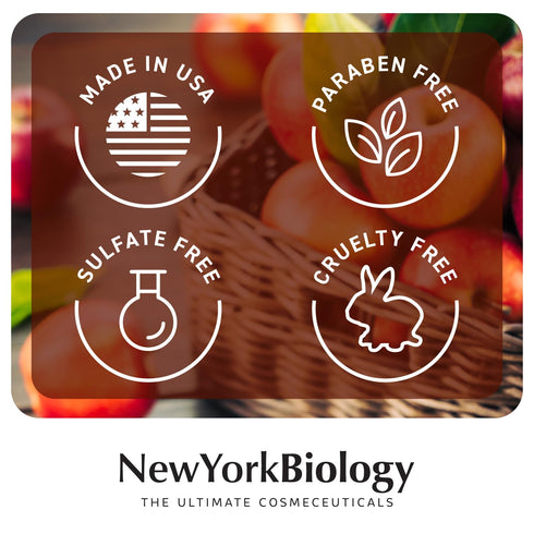 New York Biology Apple Cider Vinegar Hair Mask for Dry Hair and Scalp - Moisturizing and Deep Conditioning Hair Mask for Damaged Hair with Shea Bu...