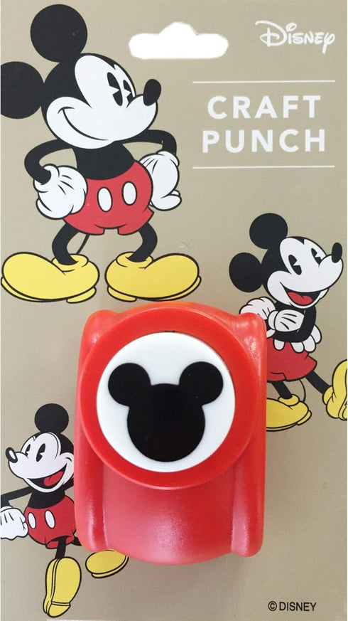 Craft Paper Punch of Mickey Mouse Logo (Japan Import)...